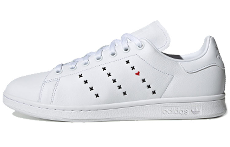Adidas Stan Smith Heart Stripe Black