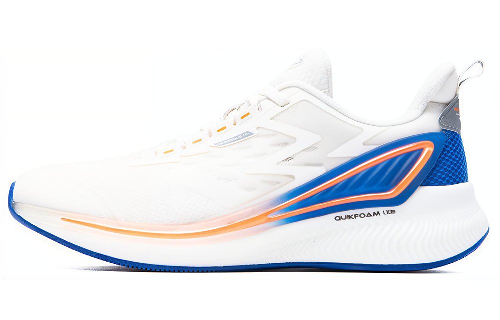 361° Night Shadows Durable Breathable Low-Top Running Shoes Men's White