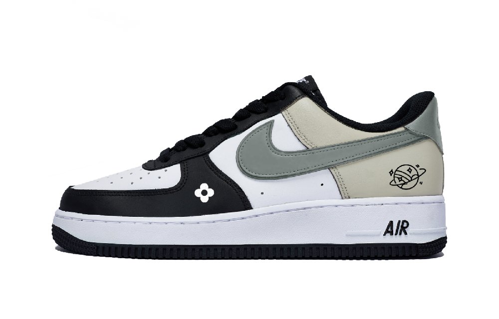 Nike Air Force 1 Exquisite Haze Low Top Skateboard Shoes Men's White