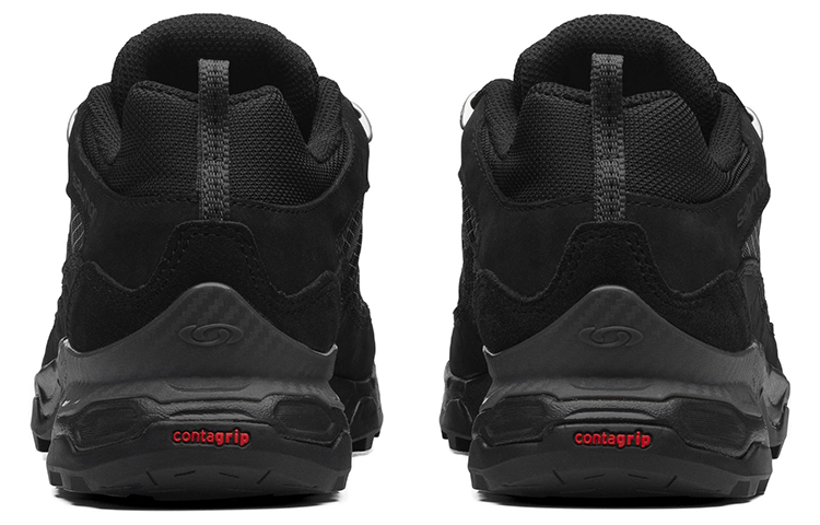 SALOMON Hiking / Trekking Shoes Unisex Low-Top Black