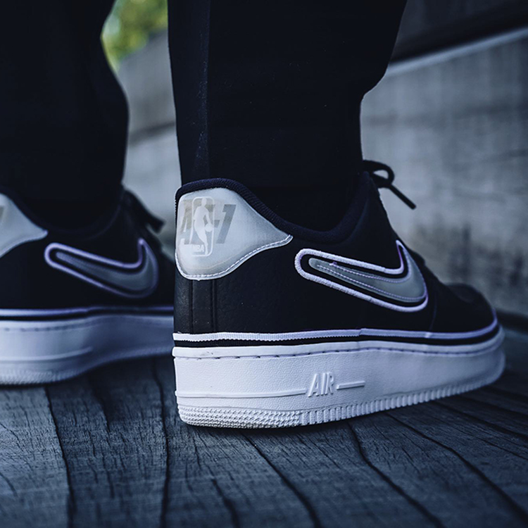Nike Air Force 1 Low Sport Nba Black White купить в интернет-магазине Yoocart с быстрой доставкой по России.