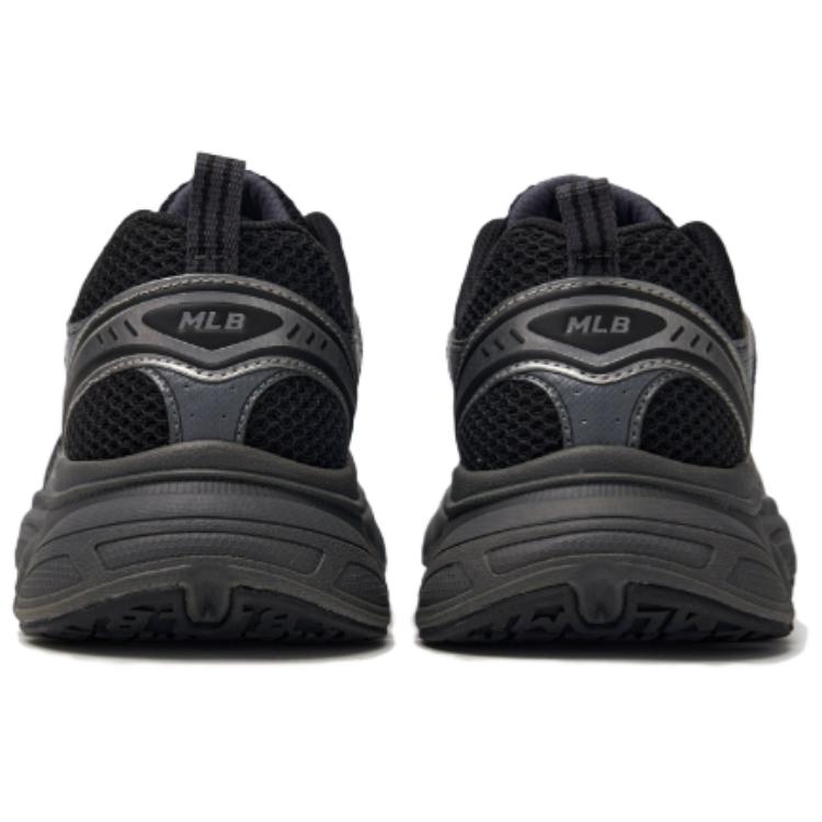 MLB Chunky Runner Ace Runner Abrasion Resistant Low Top Running Shoes Unisex Black
