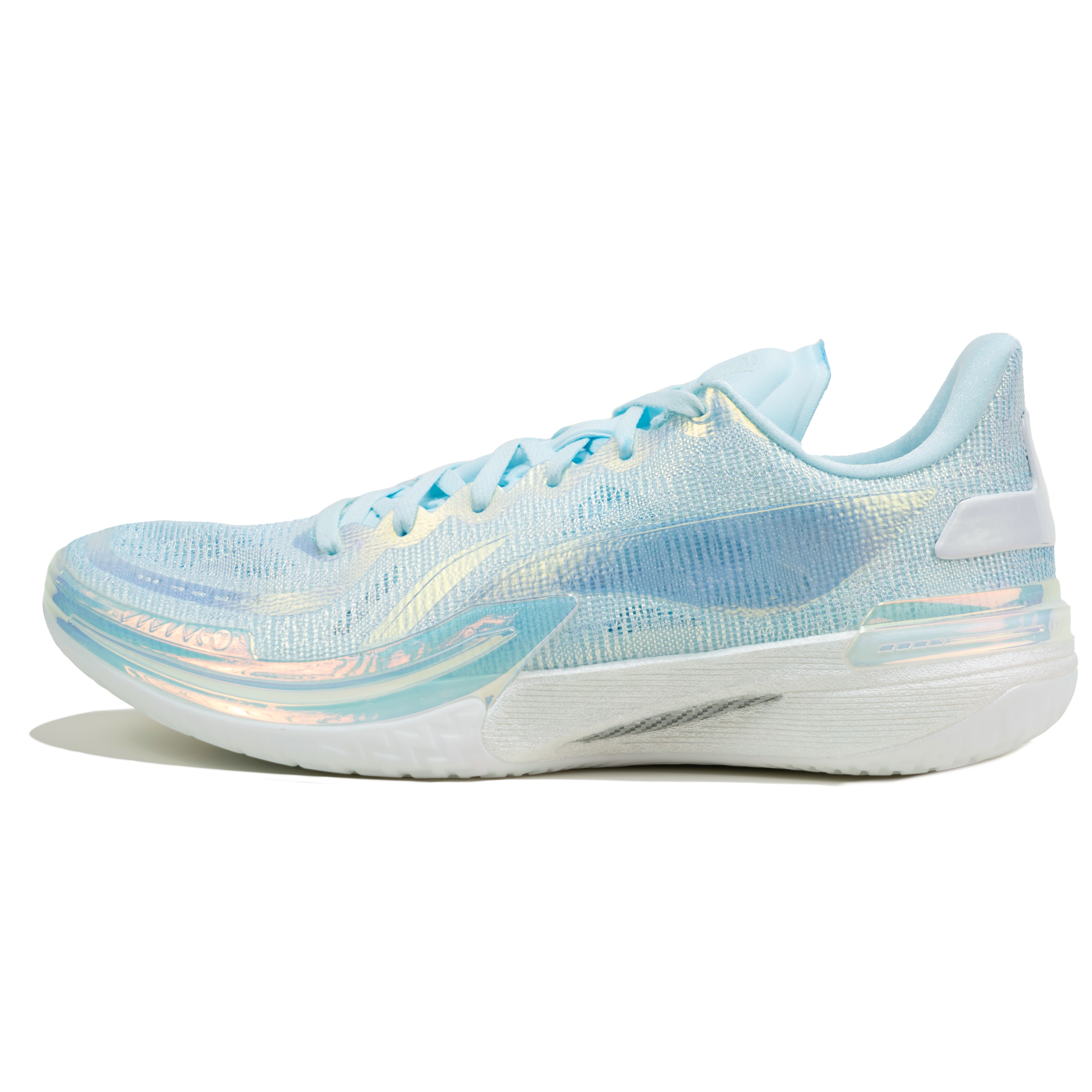 LiNing Gamma Anti Slip Wear Resistant Low Top Basketball Shoes Men's Blue Pink Mismatched купить в интернет-магазине Yoocart с быстрой доставкой по России.
