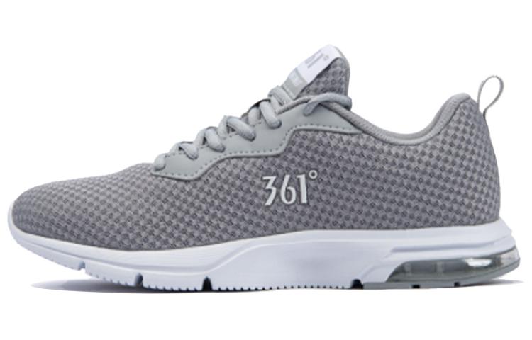 361° Low Top Running Shoes Men's Gray White