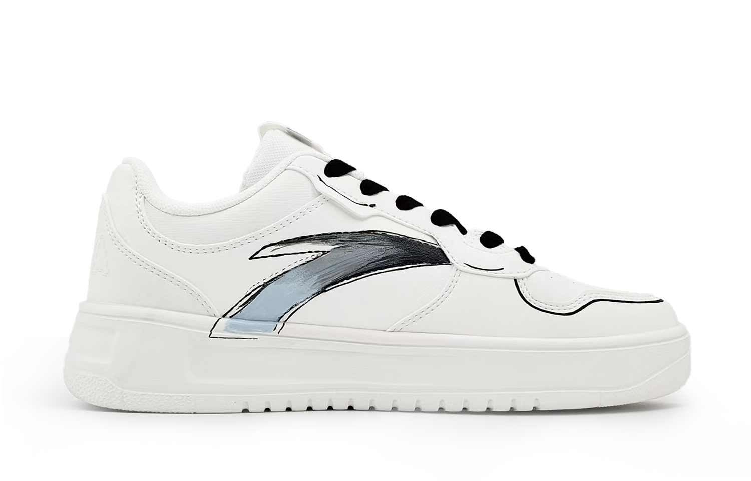 Anta Relaxed Abrasion Resistant Cushioning Low top Skateboard Shoes Unisex White купить в интернет-магазине Yoocart с быстрой доставкой по России.