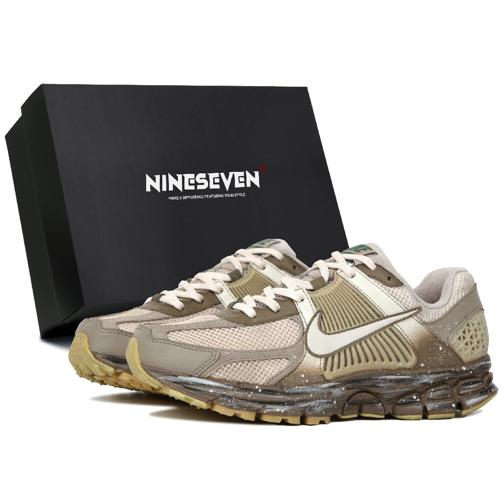 Nike Air Zoom Vomero 5 Low Top Running Shoes Unisex Flowing Yellow