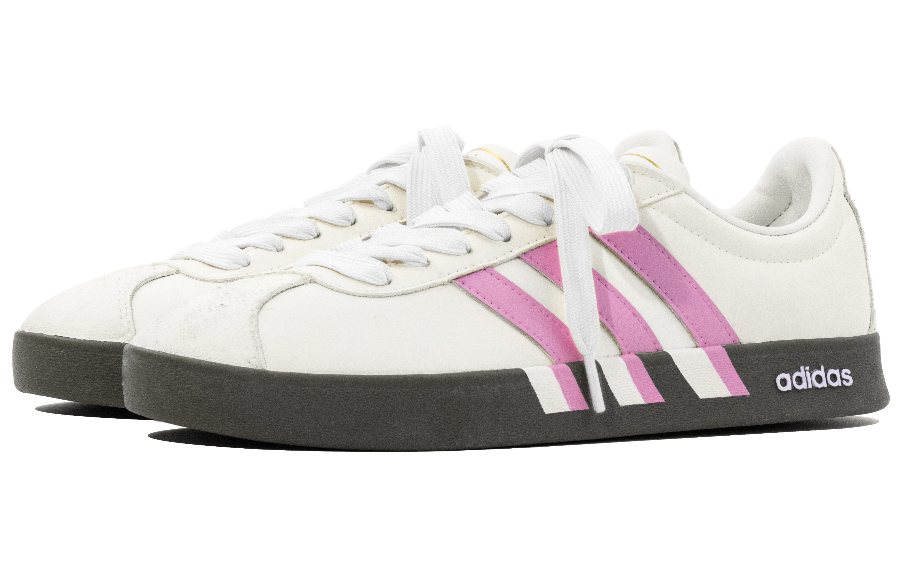 Adidas Neo VL Court 2.0 Low Top Skateboard Shoes Unisex Beige купить в интернет-магазине Yoocart с быстрой доставкой по России.