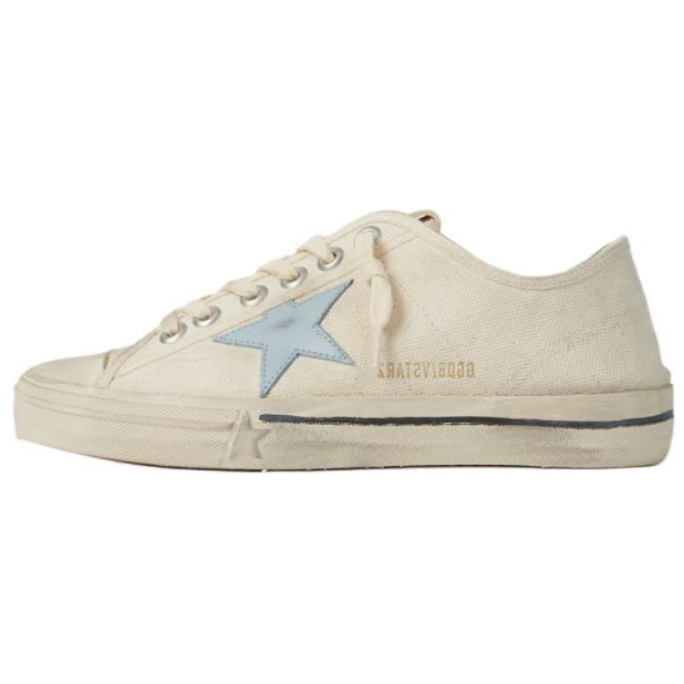 Golden Goose V Star Low Top Skateboard Shoes Women's Beige