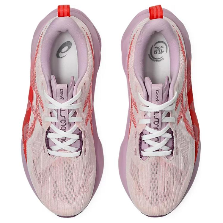 Asics Novablast 5 White Coral Reef Women's