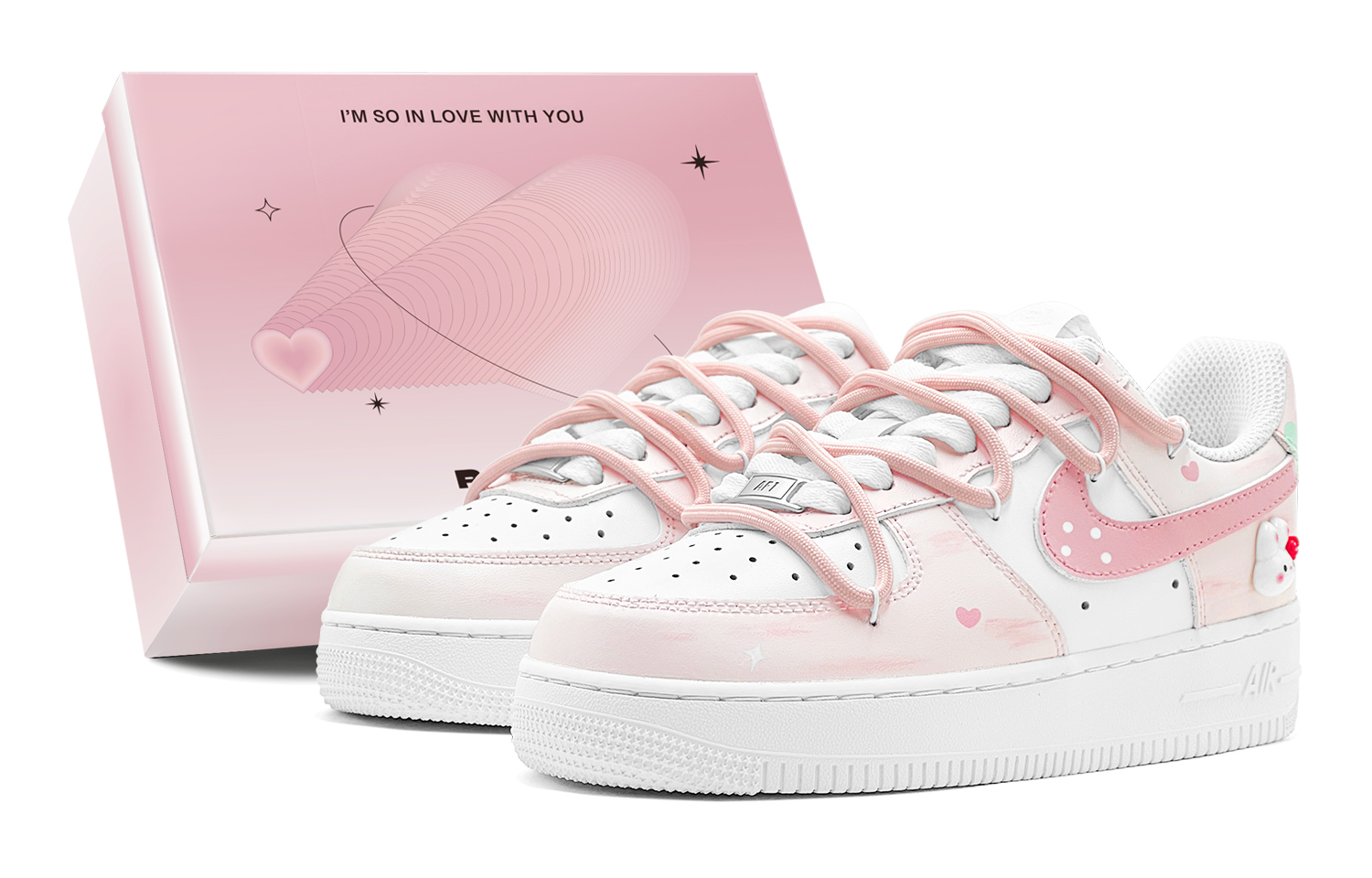 Nike Air Force 1 Skateboard Shoes Women's Low top White