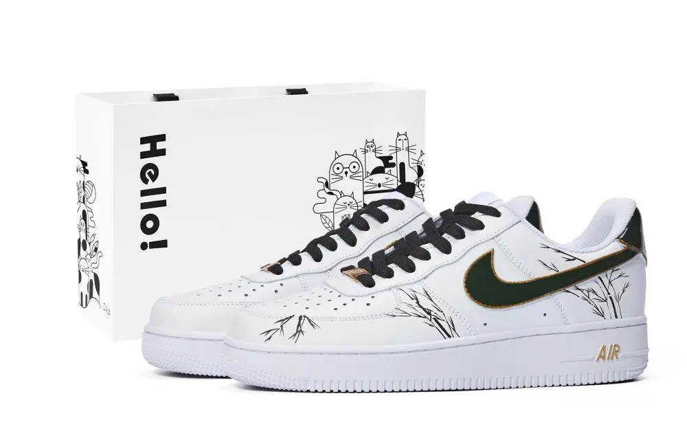 Nike Air Force 1 Skateboard Shoes Men's White