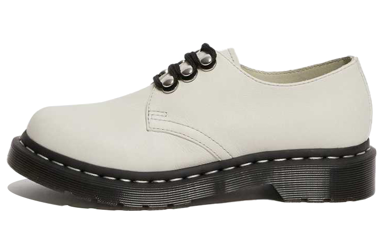 Dr. Martens 1461 Hardware Leather White Women's