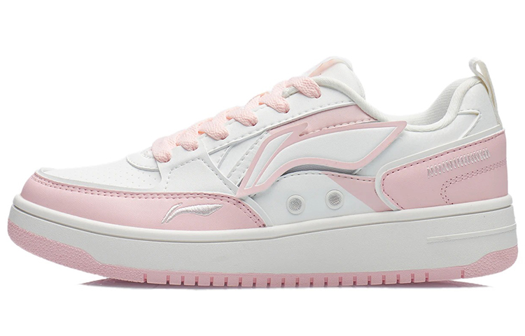 LINING Skateboard Shoes Women's Low top White/Pink