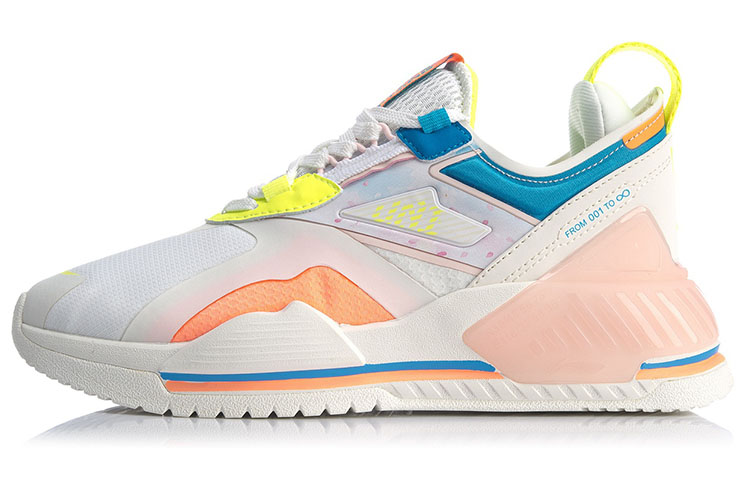 LINING 001 Casual Shoes Women's Low-Top White Blue