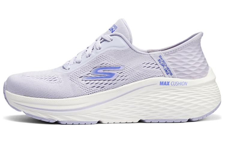 Skechers Cushioning Low-Top Running Shoes Women's Purple