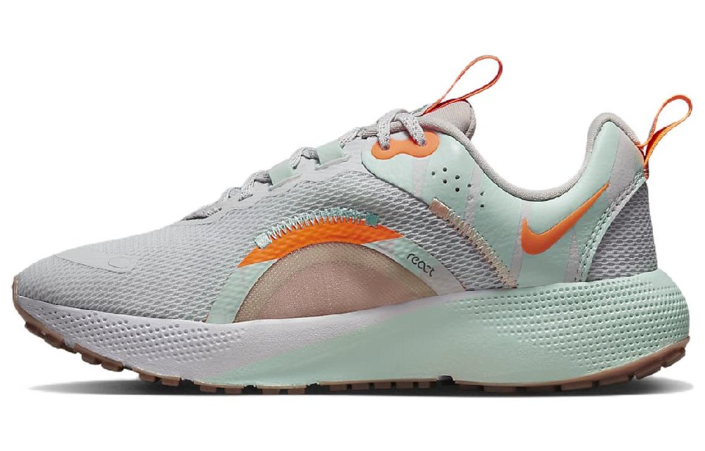 Nike React Escape Run 2 Premium 'Light Grey Orange' Women's