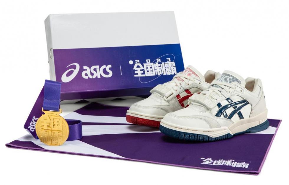 Asics Gel-Spotlyte Vintage Basketball Shoes Unisex Low-Top Blue Red