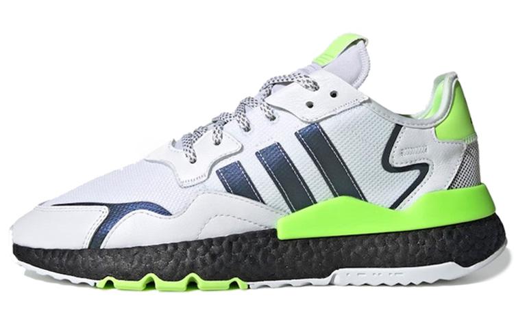 Adidas Nite Jogger Cloud White Signal Green