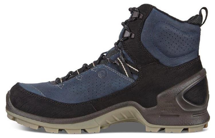 Ecco Ankle-Length Outdoor Boots Men's Blue