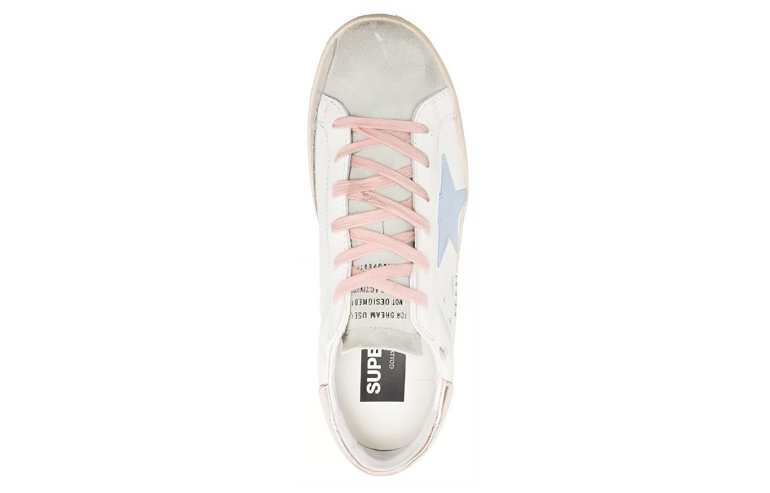 Golden Goose Super Star White Silver Ice Blue Women's купить в интернет-магазине Yoocart с быстрой доставкой по России.