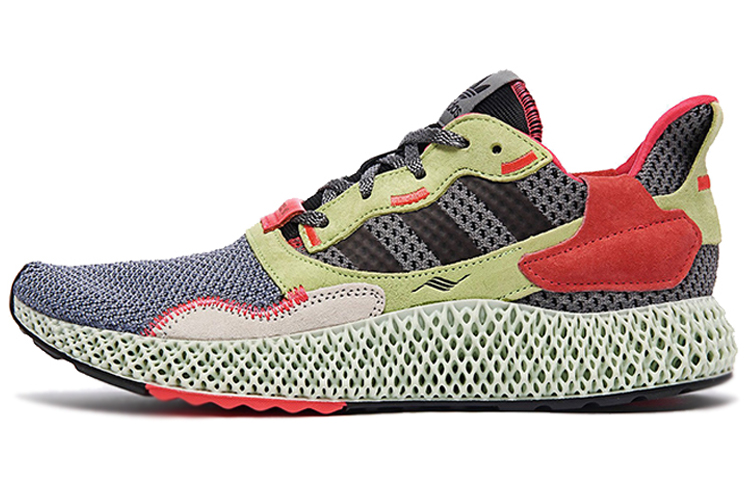 Adidas Originals Zx 4000 4D Grey Three Hi Res Yellow