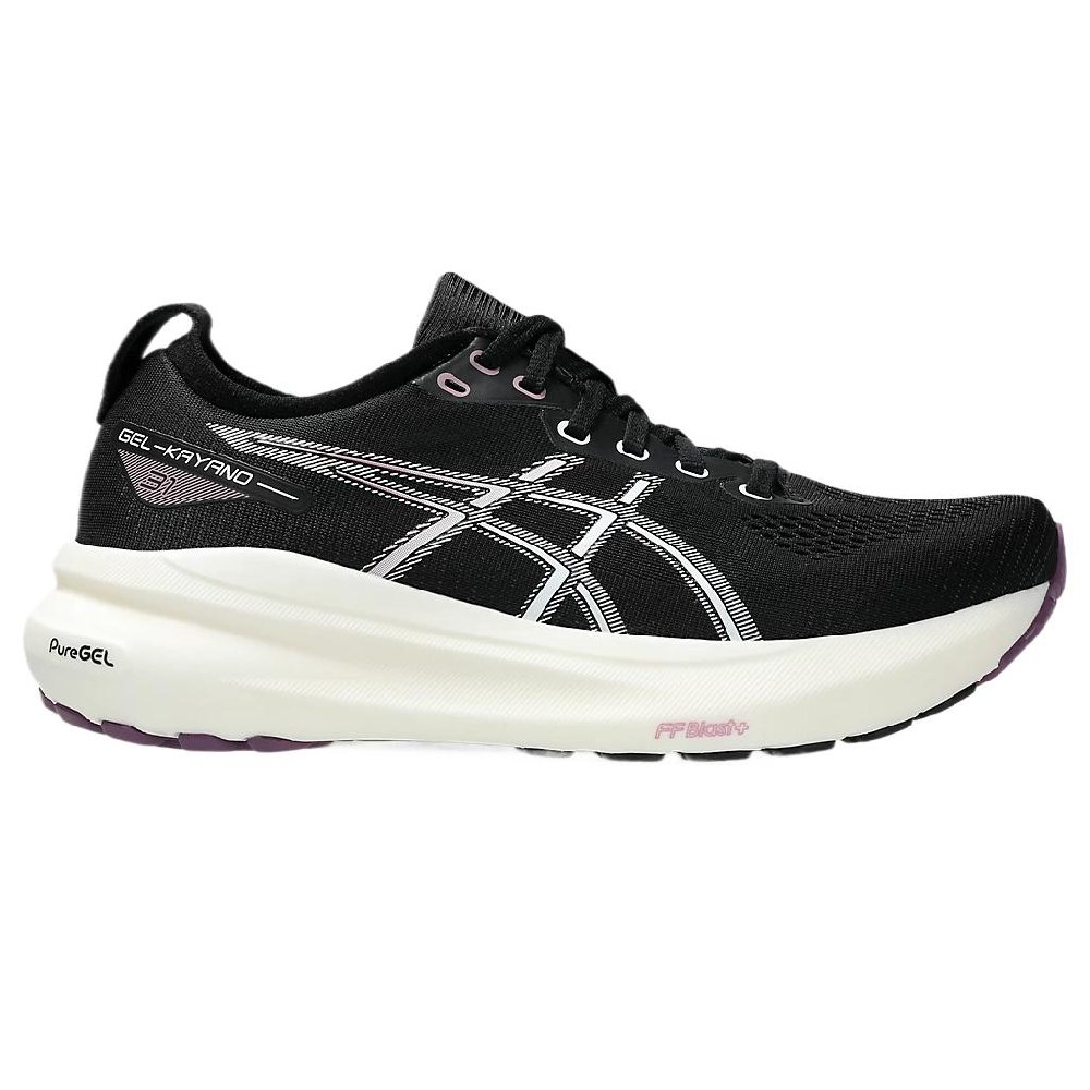 Asics Gel Kayano 31 Black Pure Silver Women's