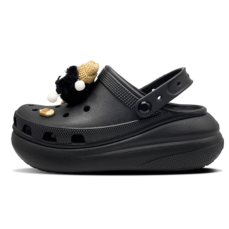 Crocs Classic Platform Clog Clogs Unisex Black