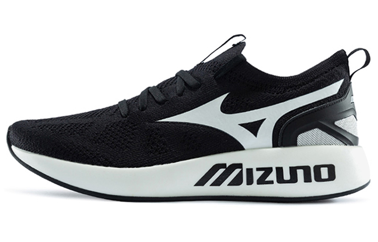 Mizuno Pi Knit Low top 'Black And White'