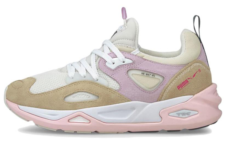 PUMA Trc Blaze Athleisure Casual Sports Shoe Unisex Brown White Pink