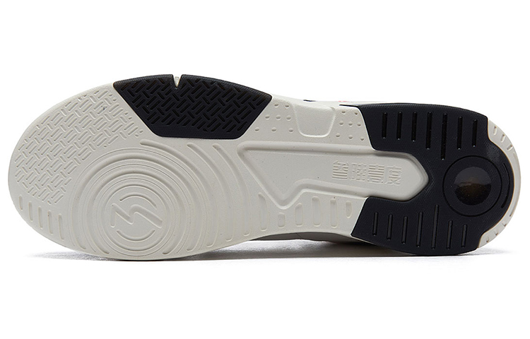 361° Bounce Technology High-Top Skateboard Shoes Men's White Black