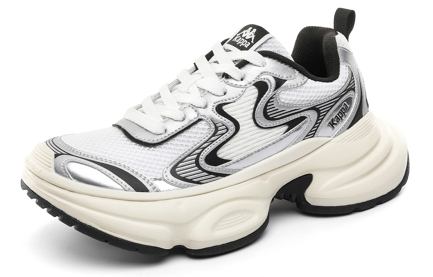 Kappa Low-Top Chunky Sneakers Women's Classic White купить в интернет-магазине Yoocart с быстрой доставкой по России.