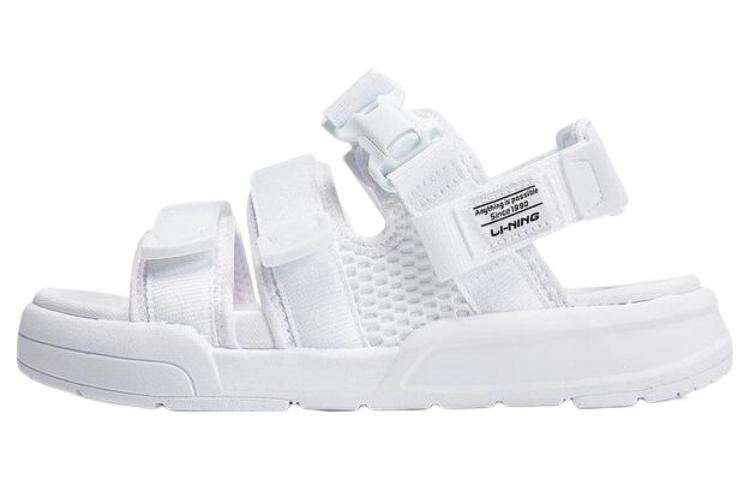 LiNing Sports Sandals Unisex White