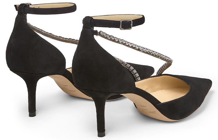Jimmy Choo Talika Slim Heel High Heels 6.5cm Women's Black