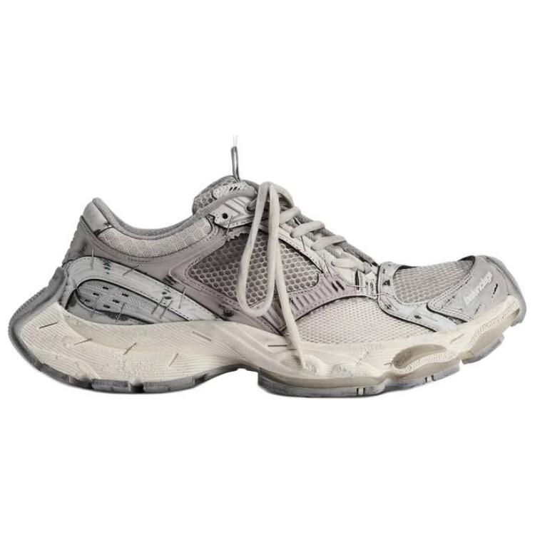 Balenciaga Stapler Stapler Shoe Staples Low-Top Chunky Sneakers Women's Beige купить в интернет-магазине Yoocart с быстрой доставкой по России.