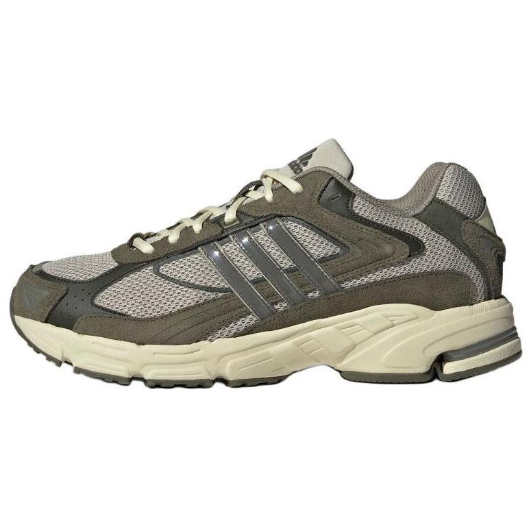 Adidas RESPONSE CL Anti-Slip Wear-Resistant Low-Top Chunky Sneakers Unisex Gray Green