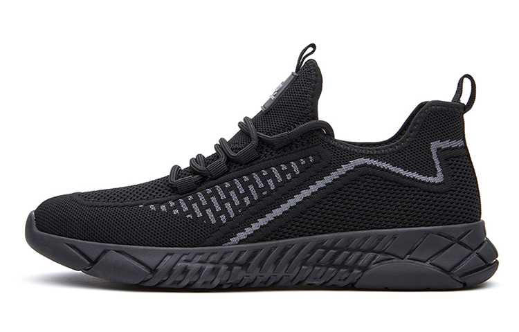 Jeep Low Top Outdoor Shoes Men's Black