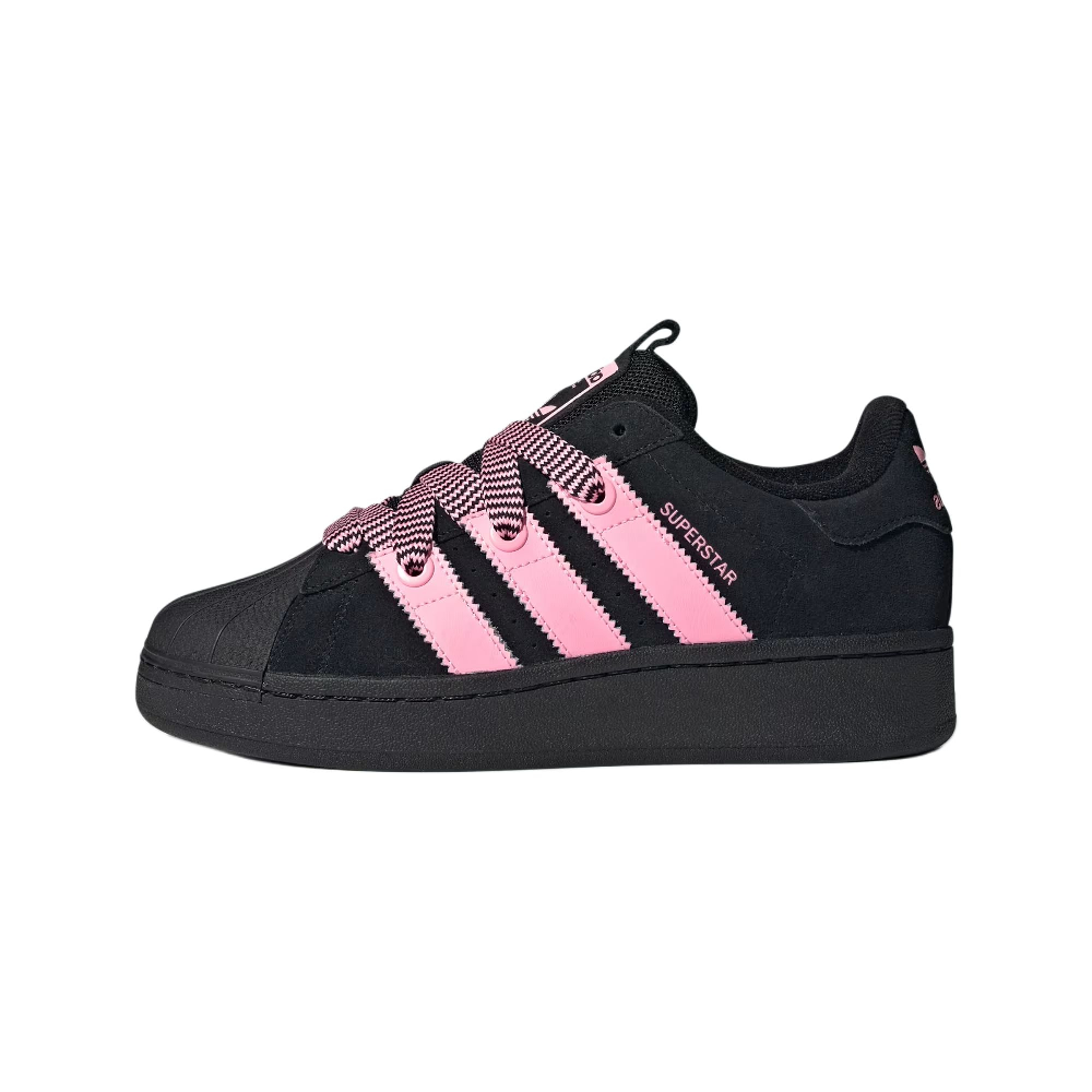 Adidas Originals SUPERSTAR XLG Low Top Skateboard Shoes Women's Black
