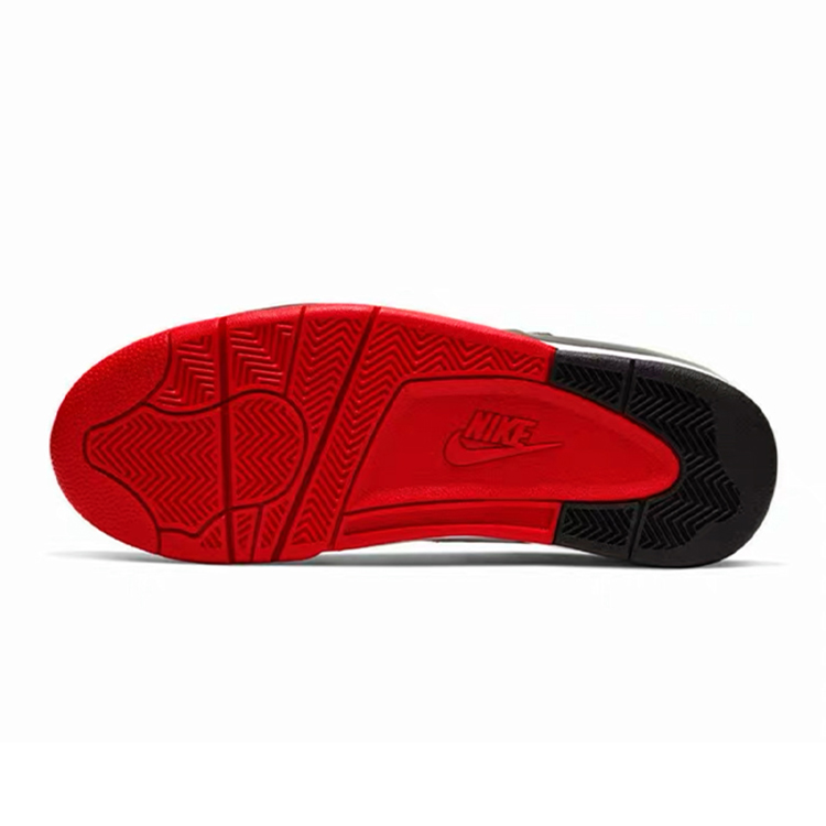 Nike Flight Legacy Cushioning Anti-Slip And Wear-Resistant High-Top Vintage Basketball Shoes Unisex Red White купить в интернет-магазине Yoocart с быстрой доставкой по России.