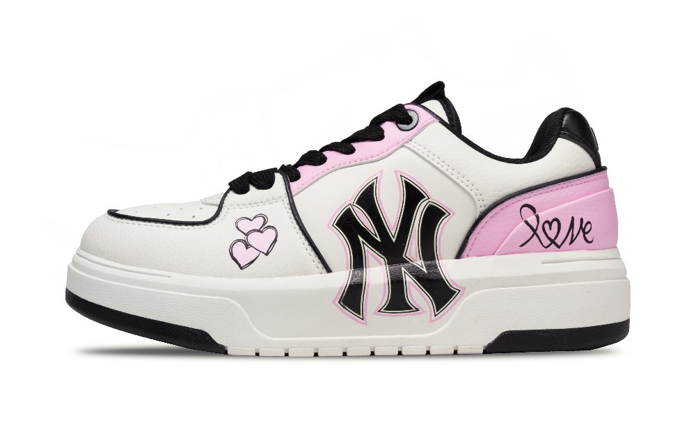 MLB Chunky Liner Full Of Love Low Top Skateboard Shoes Women's Pink Purple