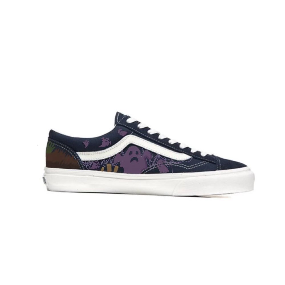 Vans Style 36 Slip Resistant, Abrasion Resistant, Lightweight Low Top Skateboard Shoes Unisex Navy Blue