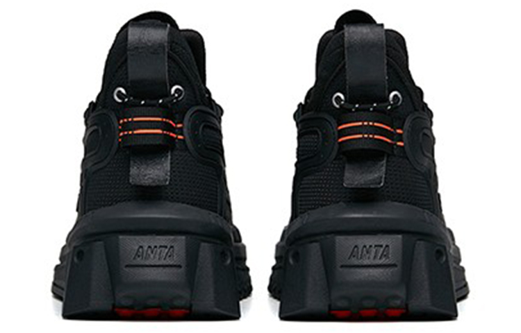 Anta Spy Pro Version Mid top Skateboard Shoes Men's Black Orange купить в интернет-магазине Yoocart с быстрой доставкой по России.