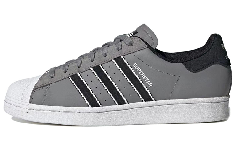Adidas Originals Superstar Shoes 'Grey Three'