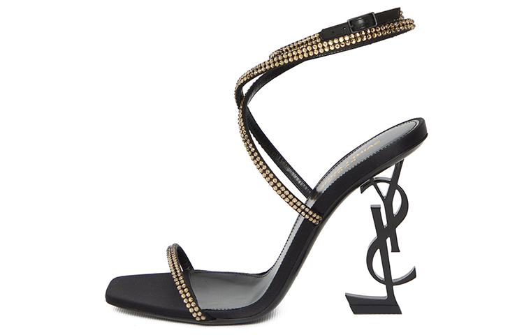 SAINT LAURENT One Strap Sandals 11cm Women's Black