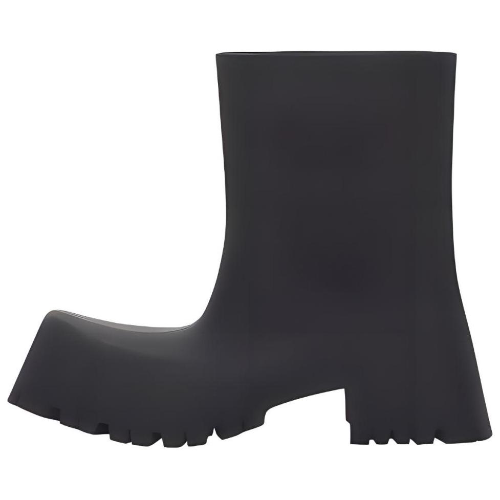 Balenciaga 50mm Trooper Rubber Boots 'Black'