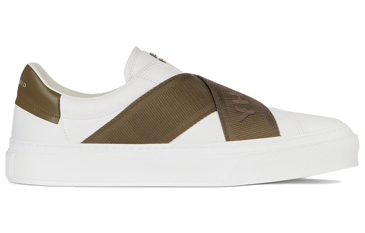 Givenchy City Low Top Stylish Skateboarding Shoes Men's White Green