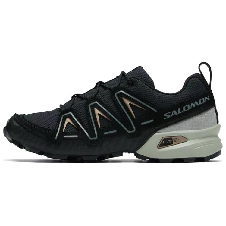 SALOMON Speedcross 3 Abrasion Resistant Low Top Running Shoes Unisex Black Gray