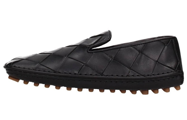 Bottega Veneta Loafers Casual Shoes Women's Black
