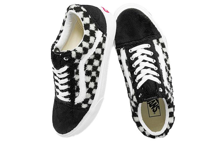 Vans Old Skool 'Sherpa Checkerboard   Black' купить в интернет-магазине Yoocart с быстрой доставкой по России.