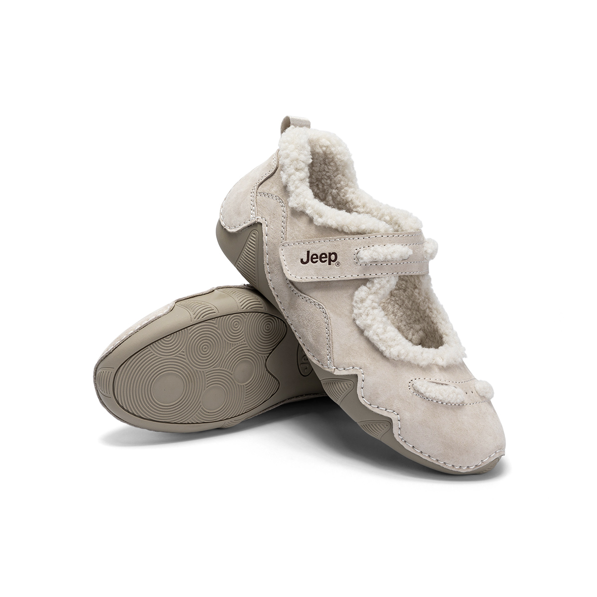 Jeep Flat Women's Casual Shoes Women's Gray купить в интернет-магазине Yoocart с быстрой доставкой по России.