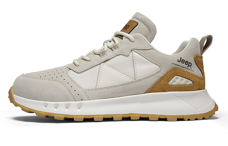Jeep Casual Shoes Men Low Top Sand
